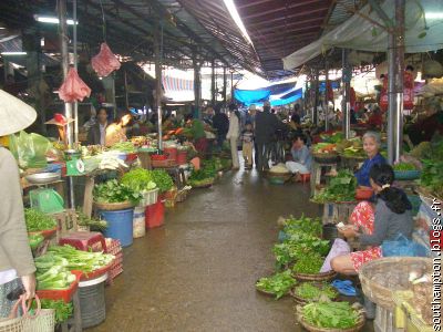 marché aux légumes couvert