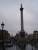 Trafalgar square avec Nelson et Big Ben